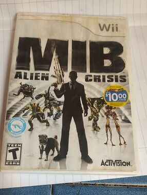 MIB: Alien Crisis (Wii) - White Cover